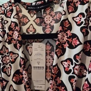 White House Black Market NWT multi color maxi dress size MEDIUM